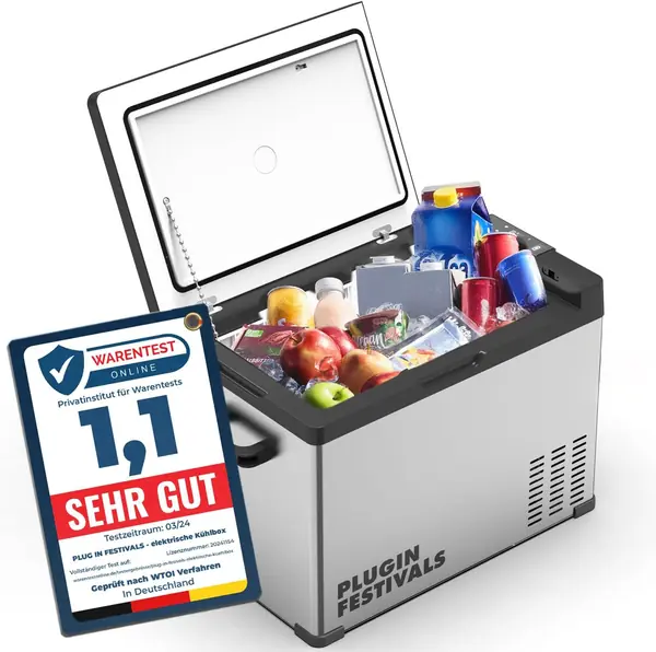 PLUG IN FESTIVALS elektrische Kühlbox 36 Liter